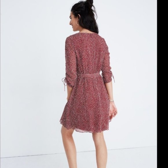 EUC Madewell Starviolet Mini Dress in Ditsy Flowers - Picture 3 of 11